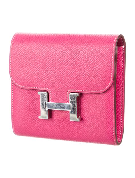 pink hermes wallet